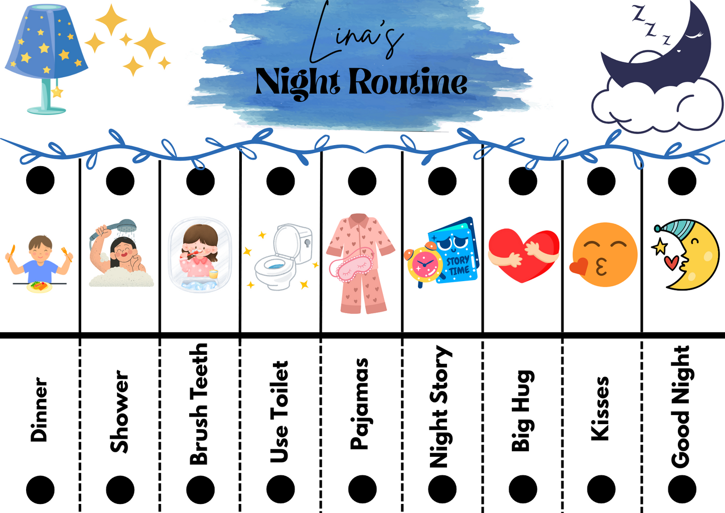 The Ultimate Editable Routine Flip Chart