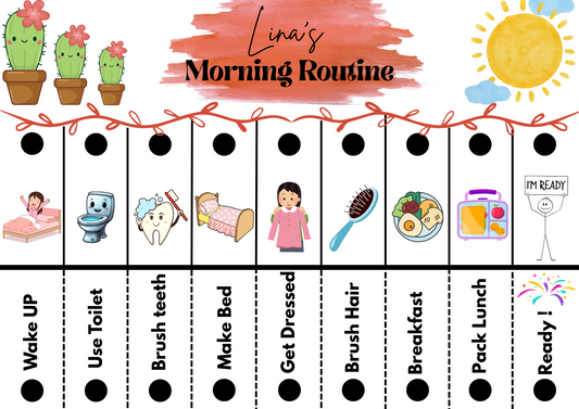 The Ultimate Editable Routine Flip Chart