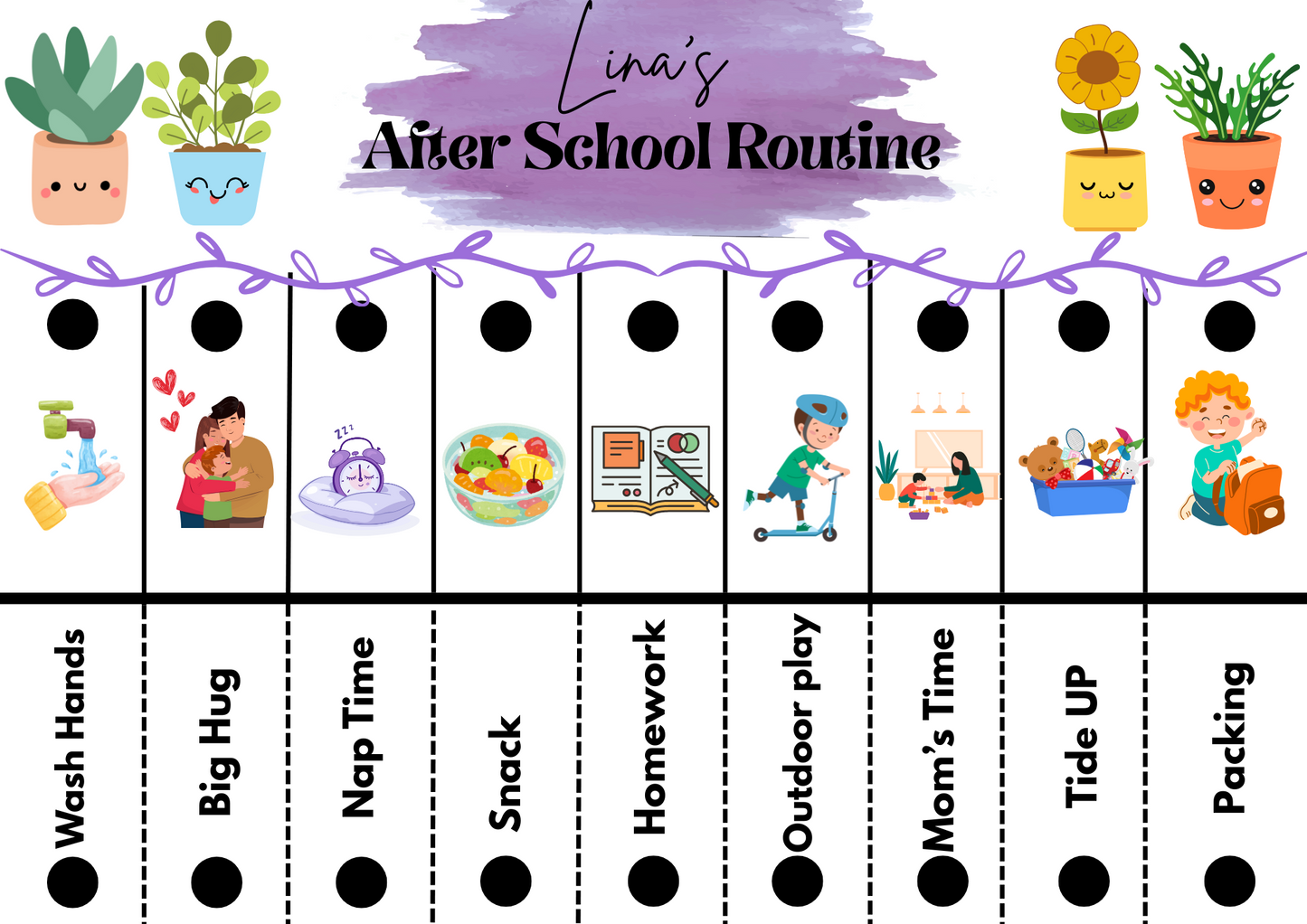 The Ultimate Editable Routine Flip Chart